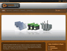 Tablet Screenshot of crosstechpower.com